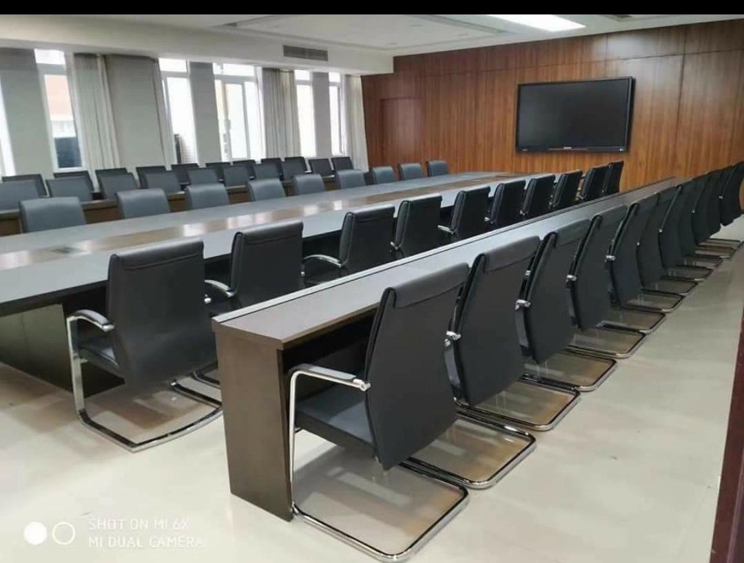 Finished steel furniture products packaged and ready for nationwide dispatch from Aligarh