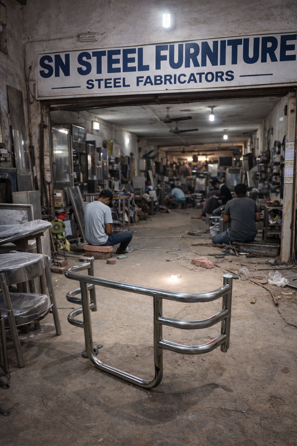 SN Steel Furniture – Manufacturing Workshop Aligarh
